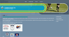 Desktop Screenshot of champion-sport.co.uk